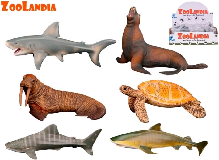 Zoolandia morske životinjice – set plastičnih figurica 9–15 cm