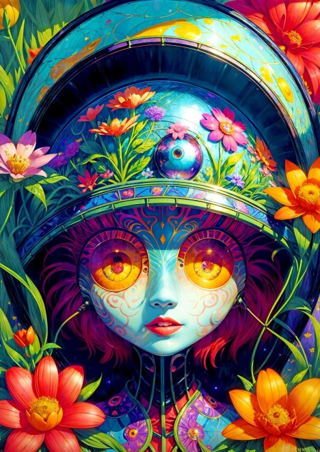 Enjoy puzzle Cvjetna ratnica 1000 dijelova