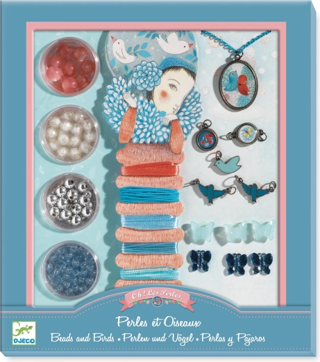 DJECO zlatarski set Perle i ptičice