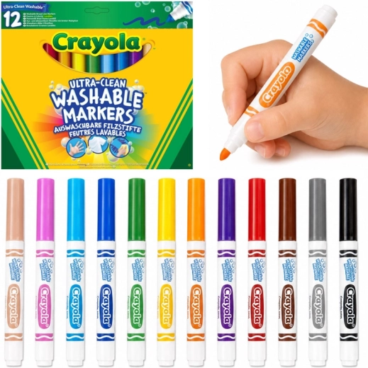 Set perivih flomastera za crtanje 12 boja
