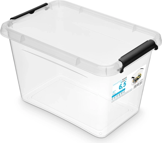SimpleStore kutija za pohranu s poklopcem 6,5 l