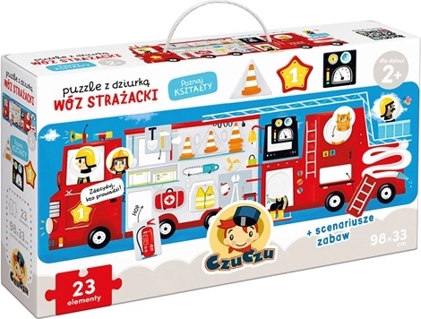 CzuCzu Puzzle with Hole Fire Truck