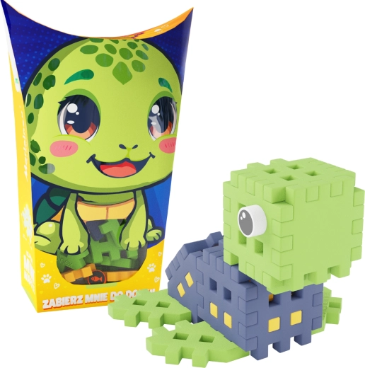 Konstruktorski set Mini Waffle Pocket Pets – kornjača