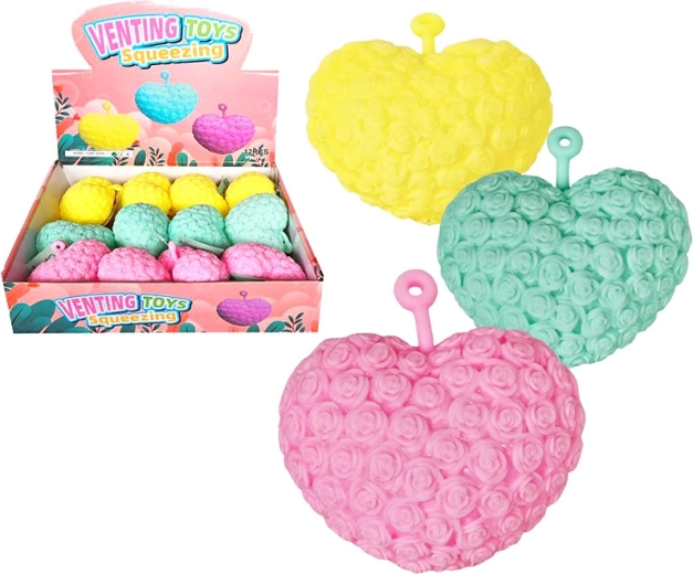 Stisljivo srce od ružica sa svjetlom