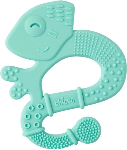 Chicco silikonsko grizalo Super Soft kameleon plavo 2 mj+