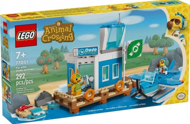 LEGO Animal Crossing Let’s DODO Airlines – zračna luka s hidroavionom