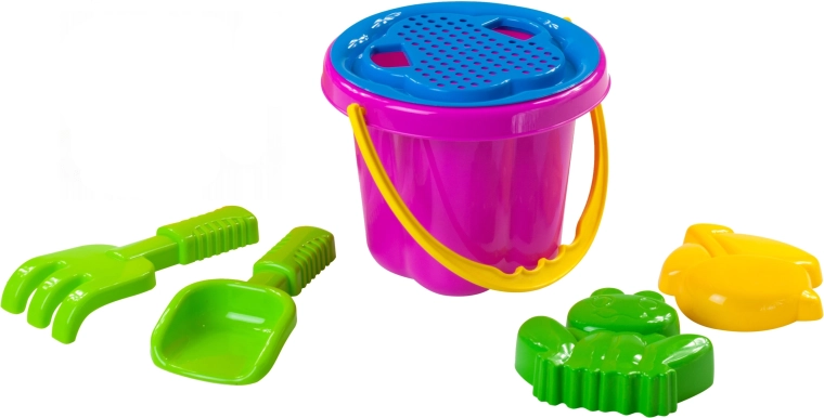 Set za pijesak s kantom i sitom 16 cm