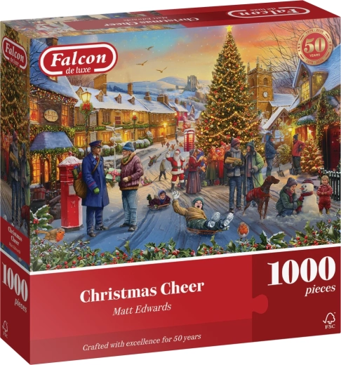 Falcon puzzle Christmas Fun 1000 pieces