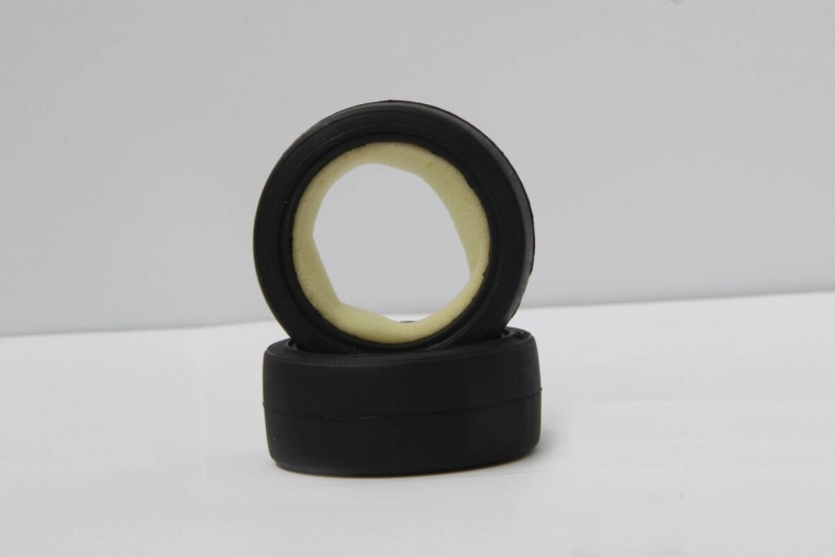 JAMARA 1:10 smooth tires, soft, with textile insert – 2 pieces