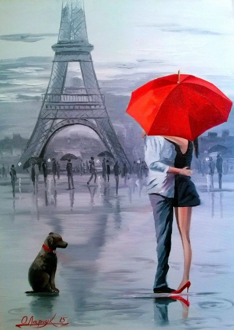 Enjoy Puzzle Pariz za dvoje 1000 dijelova