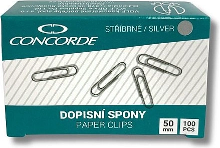 Paper Clips 50 mm, 100 pcs