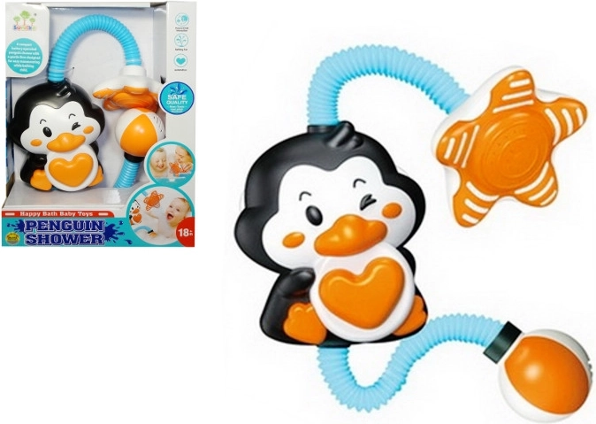 Kupačka igračka pingvin s tušem za djecu
