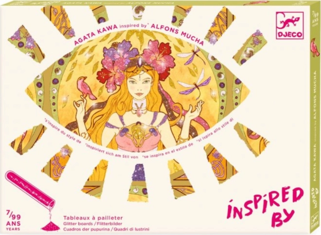 Sjajno pjeskarenje - Ilustracije inspirirane Alfonsem Muškom