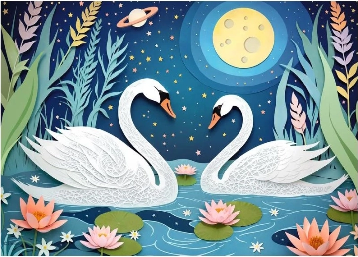 Puzzle Sastanak na mjesečini 1000 dijelova CHERRY PAZZI