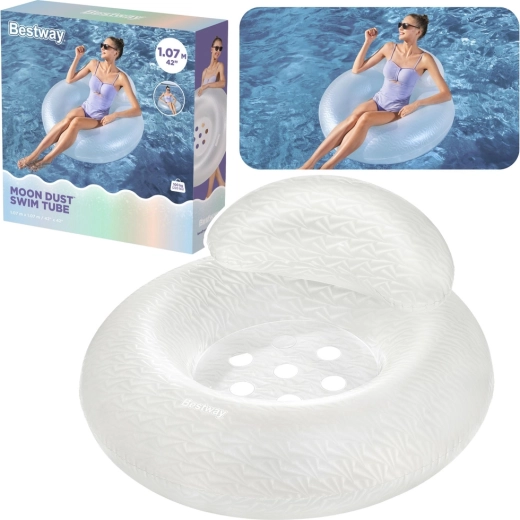 Bestway Moon Dust Swim Tube napuhani kolut za vodu sa sjedalicom