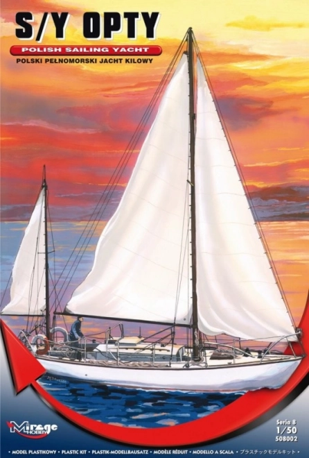 Model jahte S/Y Opty