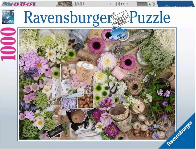 Slagalica 1000 dijelova – prekrasno cvijeće RAVENSBURGER