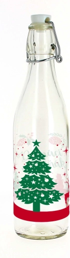 Staklena boca s patentnim zatvaračem 260 ml za domaći ajerliker