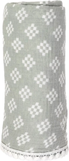 Muslinska pelenica za povijanje Lodger swaddler tribe silt green - 1 kom