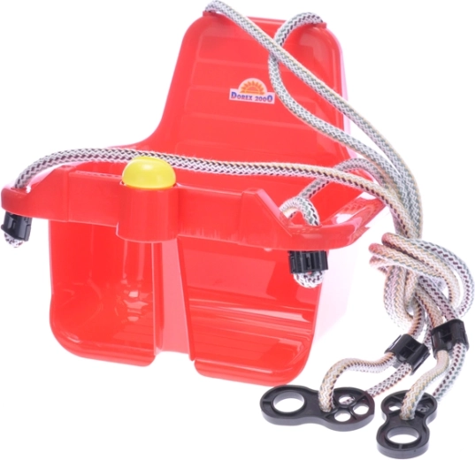 Dječja ljuljačka s trubom – crvena