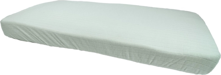 Lodger Slumber Solid plahta za kolijevku 40 × 80 cm peppermint