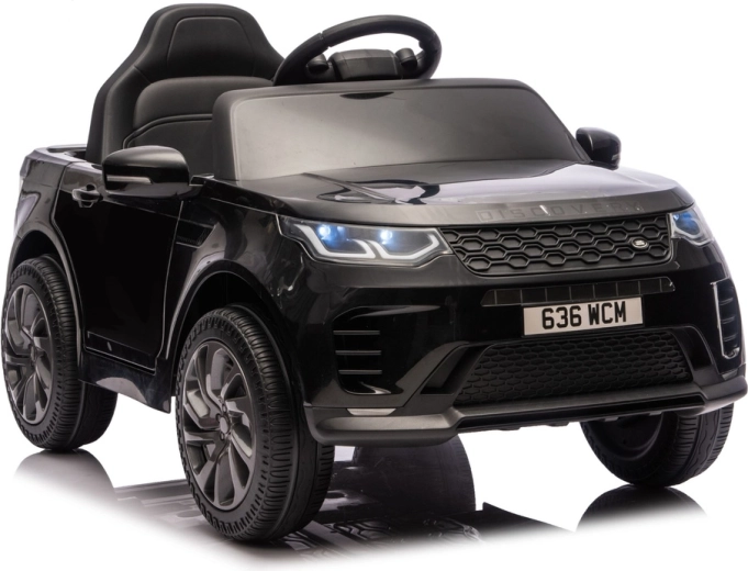 Kids' Electric Ride-On Car LAND ROVER Discovery, black