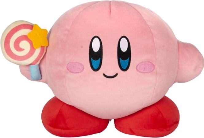 TOMY Mocchi mega plišana igračka Kirby s lizalicom