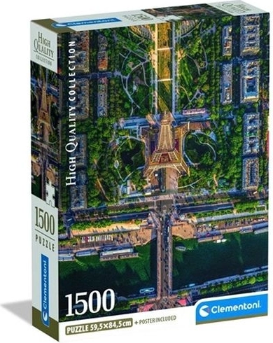 Clementoni slagalica Flying Over Paris 1500 dijelova