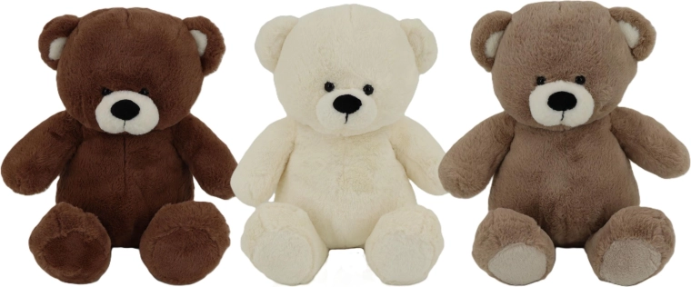Cuddly & Huggy plišani medvjedić 50 cm (3 boje) - 1 komad