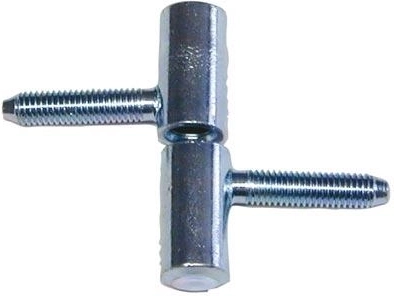 Prozorska šarka 40 mm s vijčanim klinom, plavi cinčani premaz