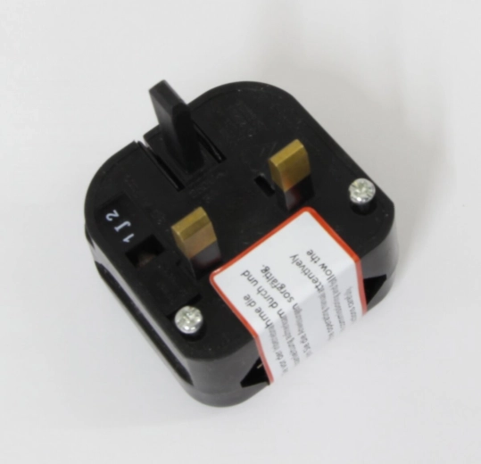 Adapter from DE plug to GB plug