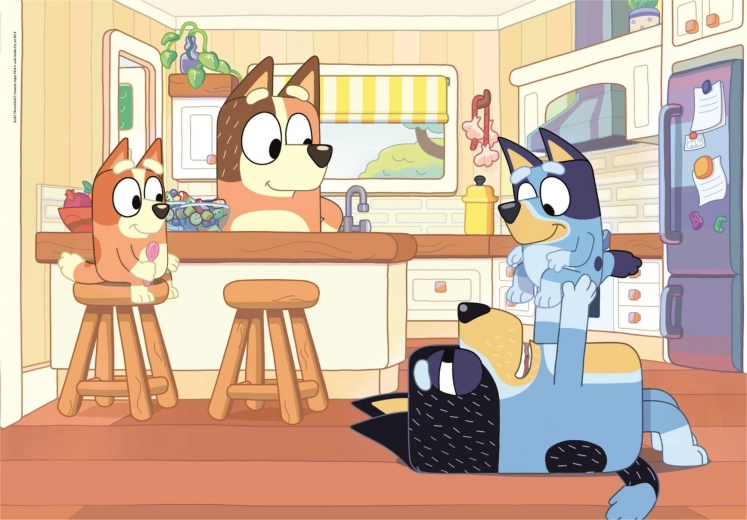 CLEMENTONI Puzzle Bluey 104 dijelova