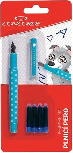 Nalivpero CONCORDE Punto pastelnih boja