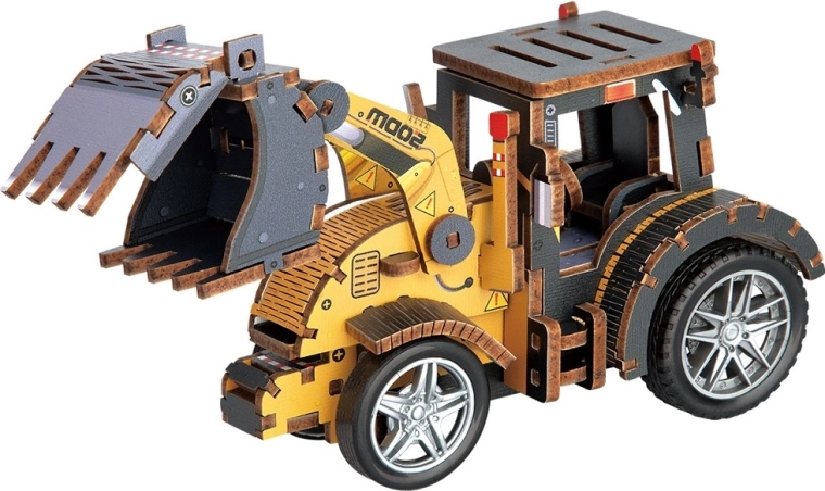 2Kids Toys 3D drvena slagalica – utovarivač drva