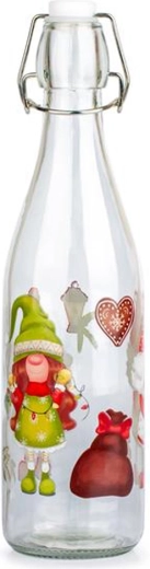 Staklena boca s patentnim zatvaračem TORO 1 l vilenjaci