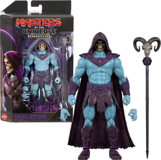 Mattel Masters of the Universe Chronicles figura Skeletor 17 cm s dodacima