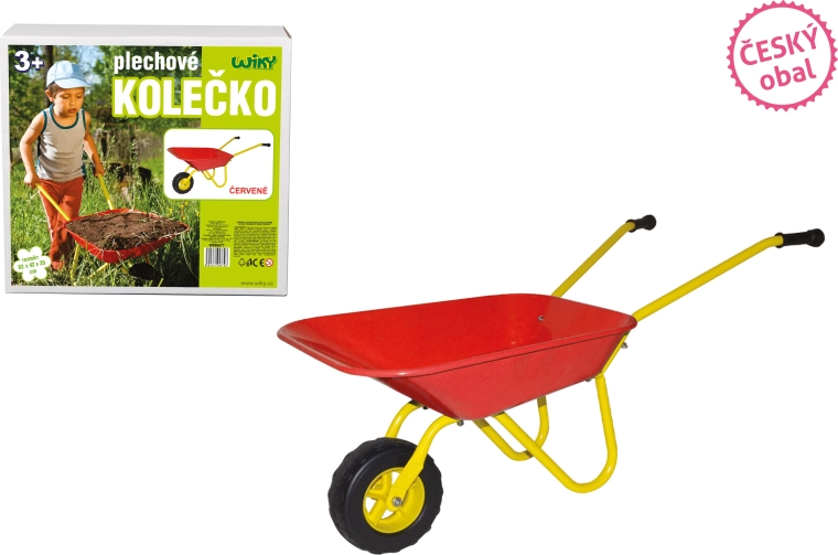 Limeno kolica Český obal crvena 82 × 42 × 35 cm