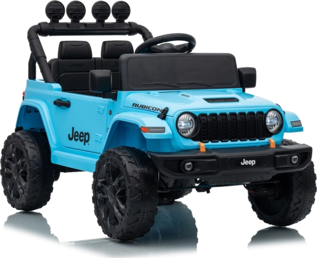 Dječji električni automobil Jeep Rubicon 24 V – Svijetloplava