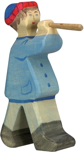 Holztiger Shepherd with Flute 2 - 1 piece