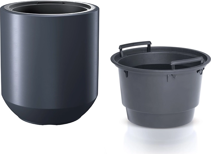 Lončanica s uloškom HEOS, antracit, promjer 39 cm