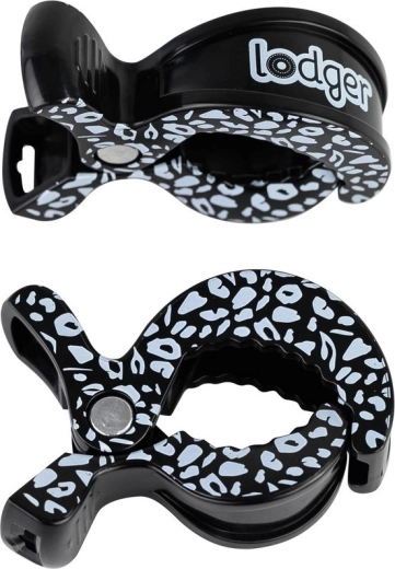Lodger swaddle clip s uzorkom black dot - 2 kom