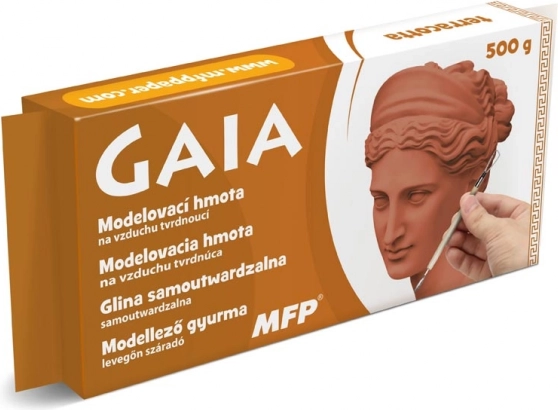 Modelirajuća masa Gaia terakota 500 g