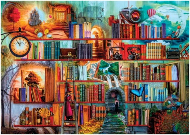 ANATOLIAN Puzzle Tajanstvena knjižnica 3000 dijelova