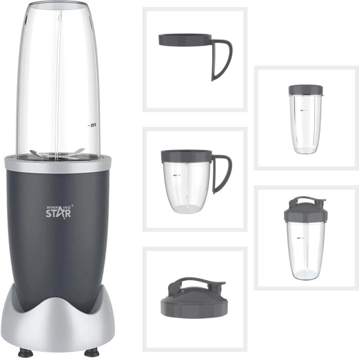 WinningStar multifunction blender 900 W with 950 ml, 700 ml and 500 ml containers