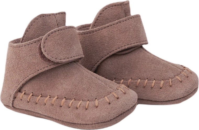 Kožne papučice Lodger Walker mocassin beaver (15–18 mjeseci)