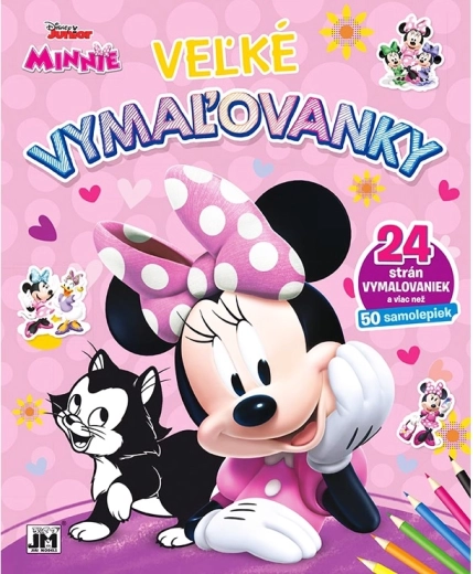Velike bojanke i naljepnice Minnie