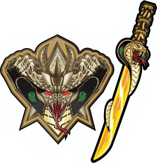 Pjenasti mač i štit samuraj Kobra