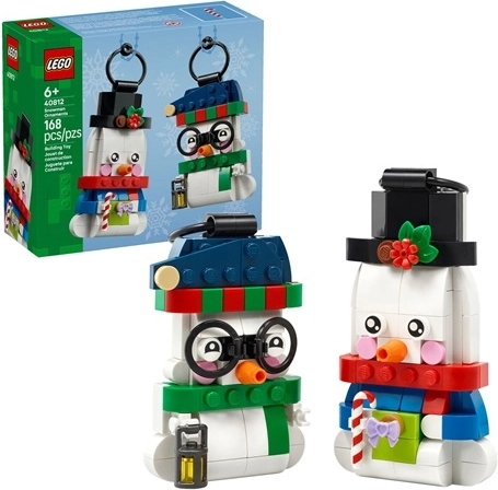 LEGO Iconic ukrasi sa snjegovićima