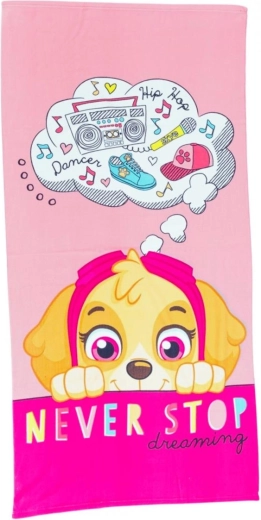 Ružičasti ručnik Paw Patrol