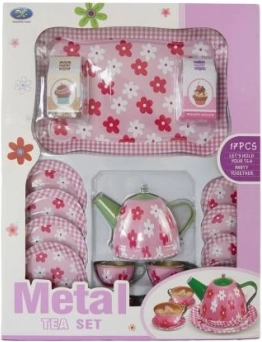 Metalni set posuđa za djecu